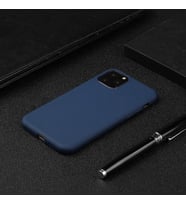 IPhone 11 Pro Max 6.5 inch  Ultra slim Soft Tpu Silikon Kilif (Lacivert)