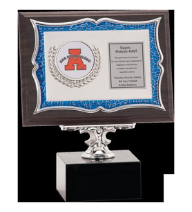 ODAK KUPA - Ahşap Plaketler - PL-036 B - 15x20 cm