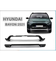 Hyundai Bayon Uyumlu 2021 Sonrası Ön Arka Tampon Koruma Difüzör Parça