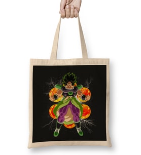 Goku Broly Bez Çanta Uzun Saplı