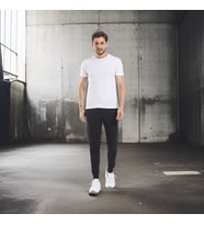 Erkek Regular Fit Eşofman Altı SPR24EA81 (Siyah)