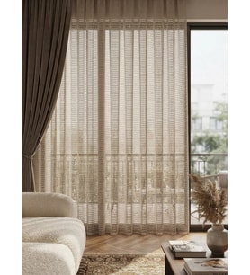 NİVEMESHOME PORTOFİNO 1030 VİZON 1/3 PİLELİ TÜL PERDE APM