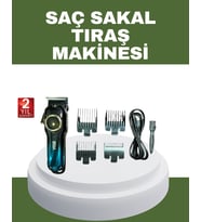 Güçlü Motorlu Paslanmaz Çelik Bıçaklı Saç Kesim Makinesi