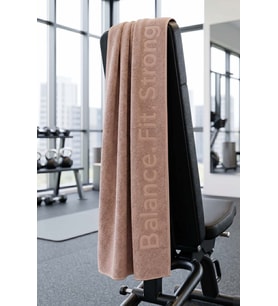 Bfs Bej %100 Pamuklu Sporcu Havlusu 30x120 cm