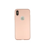 Apple iPhone XS Max Premium Silikon Kılıf Rose Gold