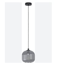 MYLİGHTS RUSTİK  FÜME AVİZE 20CM  SPOR TEKLİ AVİZE cafe  salon koridor yatak odası  