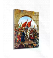 Fatih Sultan Mehmet – İstanbul’un Fethi Cam Tablo