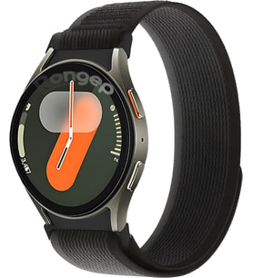 Travel Loop 20mm Kumaş Kordon Samsung Galaxy Watch FE/7/6/5/4 Serisi İçin (40mm/44mm) Terletmeyen Rahat ve Hafif Kayış Watch 6/4 Classic (47/43/42mm) Watch 5 Pro 45mm Uyumlu