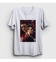 Presmono Unisex Beyaz Tyler Film Dövüş Kulübü Fight Club T-Shirt 244920tt (Beyaz)