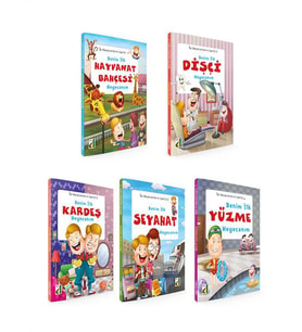 BENİM İLK HEYECANLARIM 5 KİTAP SET - DAMLA YAYINEVİ- (Karışık)