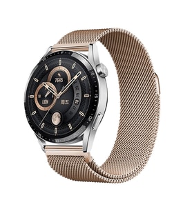 Samsung Gear S2 Uyumlu Zore Band-12 20mm Metal Hasır Kordon