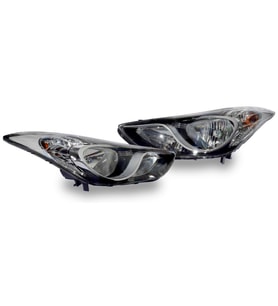 Hyundai Elantra 2011-2013 Elektrikli Far Lambası Ön Far Sol