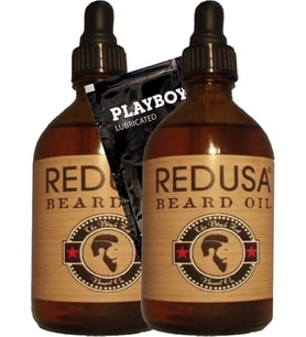 Redusa Sakal Bakım Yağı HAZNE2:0305 Redusa Beard Oil 2 Adet 100 ml + Yanında Jel