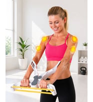 Taşınabilir Direnç Bantlı Ev Fitness Kol Güçlendirme Aleti