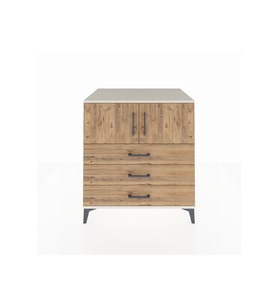 Kronos Şifonyer 2 Raflı 3 Çekmeceli 2 Kapaklı 88x59x96 Aytaşı-Çam