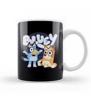 Bluey And Bingo 02 Kupa Bardak Porselen