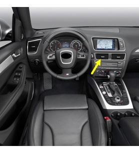 Audi Q5 2009-2012 Ön Torpido Orta Havalandırma Izgarası 8R1820951G