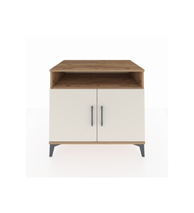 Kronos Şifonyer 2 Raflı 2 Kapaklı 88x59x80 Çam-Aytaşı