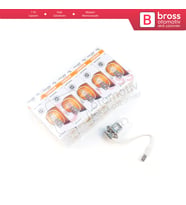 Sis Lambası Römork Arazi Aracı Farı İçin 10 Adet OSRAM ORIGINAL 64151 12V 55W PK22s H3 Halojen Ampul