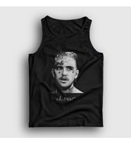 Presmono Unisex Siyah Portrait Lil Peep Atlet 37602tt