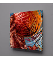 BASKETBOL VE TOP TEMALI KANVAS TABLO 90x90cm (Karışık)