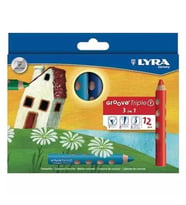 LYRA L3831120 GROOVE TRIPLE ONE 3 IN 1 BOYA KALEMİ 12'Lİ