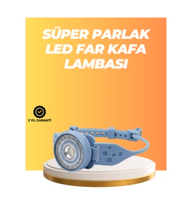 Suya Dayanıklı LED Kafa Lambası Outdoor Kullanım