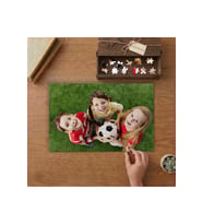 Top Tutan Çocuklar Tasarımı 240 parça Ahşap Puzzle Ahşap Kutuda MP00838