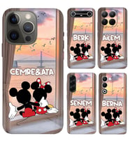iPhone 7 8 SE 11 12 13 14 15 16 16E 17E Pro Max Plus Air Mini Kılıf YeniSeri Kişiye Özel İsim Yazılı Silikon Kapak