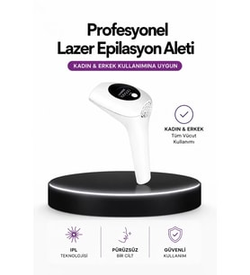 IPL Teknolojili Erkek Ve Kadın Kullanımına Uygun Lazer Epilasyon Cihaz