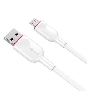 Lexroo ZCL-01 Micro Usb Kablo - Beyaz