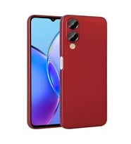 Lexroo Vivo Y17S Kılıf Premier Silikon Kılıf - Kırmızı