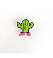 Kaktüs Terlik Ayakkabı Süsü Silikon Kız Erkek Aksesuar 1 Adet Hediye   (Karışık)