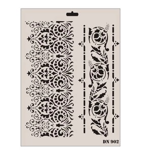 Dantel Seri Dn-902 Stencil 35X25 Cm