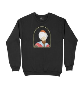 Sultan Murat Siyah Sweatshirt