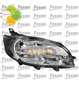 Peugeot 301 Sol Ön Far Drl Özellikli Motorlu 2012-2017 N11.2095
