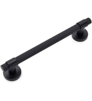Siyah 25 Cm Çekme/Sürgü Kapı Kolu