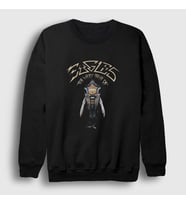 Presmono Unisex Siyah Best Of Eagles Sweatshirt 376467tt