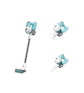 LS8807Q Dikey Elektrik Süpürgesi Kapalı Kutu Yeşil-Gri 3 in1