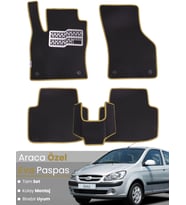 HYUNDAİ GETZ (2002-2011) Uyumlu EVA Paspas Tam Set–Araca Özel,Kolay Montaj,Su Geçirmez
