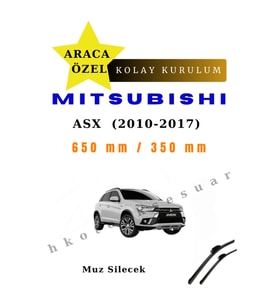 Mitsubishi ASX  (2010-2017)  Araca Özel Silecek Ön İki