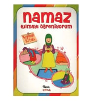 Namaz Kılmayı Öğreniyorum Kız - Boyama
