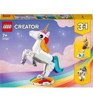 LEGO Creator Sihirli Tek Boynuzlu At 31140-7 Yaş ve Üzeri Çocuklar İçin Tek Boynuzlu At, Denizatı ve (Çok Renkli)