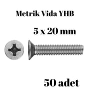 Metrik Vida Civata Yhb 5x20 50'li Paket