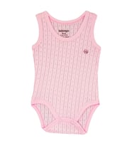 Bebengo Bebek Jakarlı Atlet Badi (Pembe)