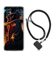 INFINIX Note 11 Pro Note 10 Hot 9 Play Kılıf Boyun Askılı Silikon Karga 1616