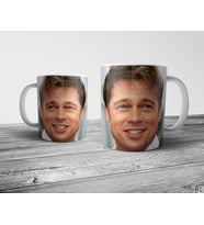 Pixxa Brad Pitt Kupa Bardak Model 1