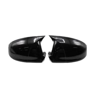 Octavia Mk3 Uyumlu 2013-2020 Yarasa Ayna Kapağı Piano Black