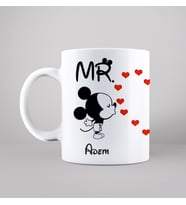 Mickey Mouse Baskılı Kupa Kişiye Özel