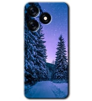 Tecno Spark 10 Pro Kılıf HD Desen Baskılı Kılıf - Kış Manzarası
